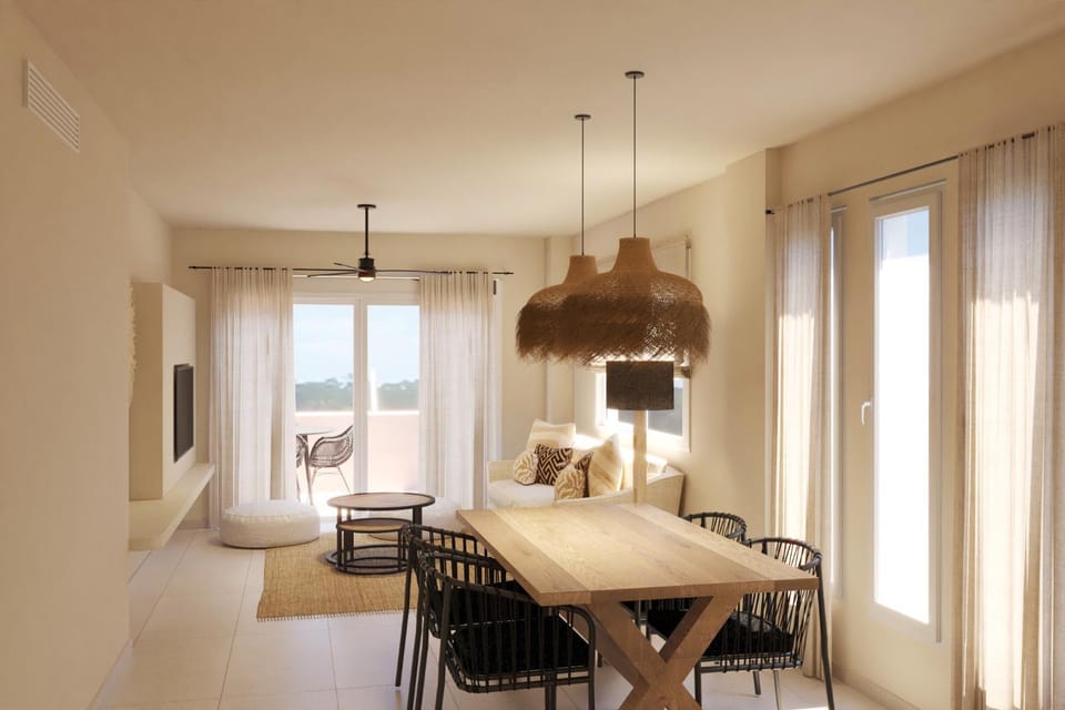 Living room, Dining area