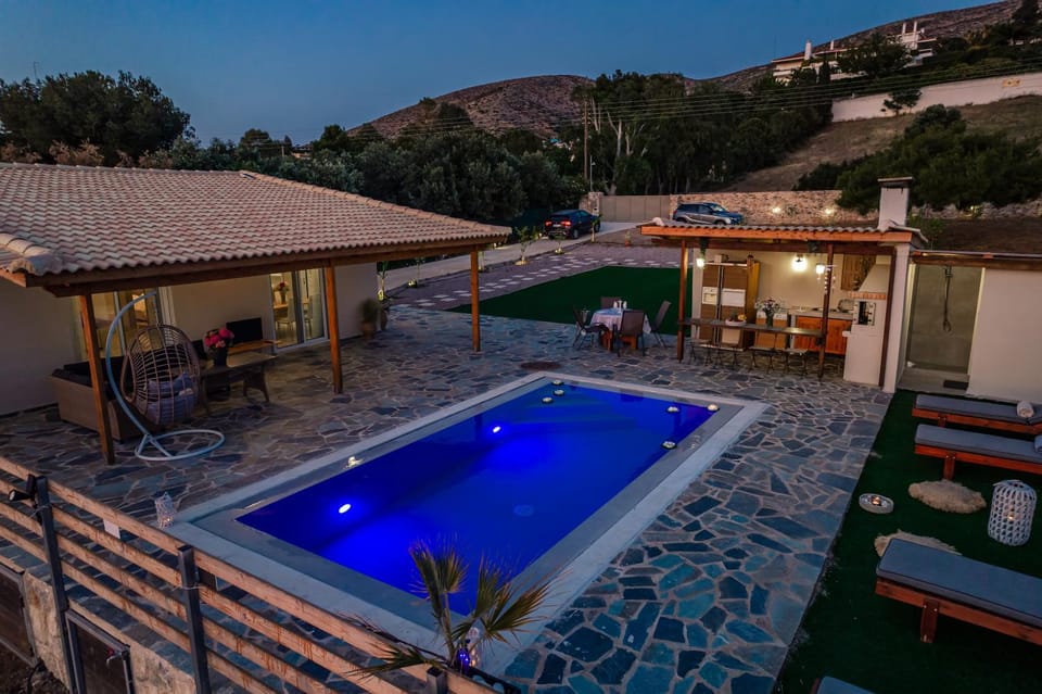 RELAXING POOL HOUSE IN LAGONISI 1 House in East Attica Regional Unit, Greece