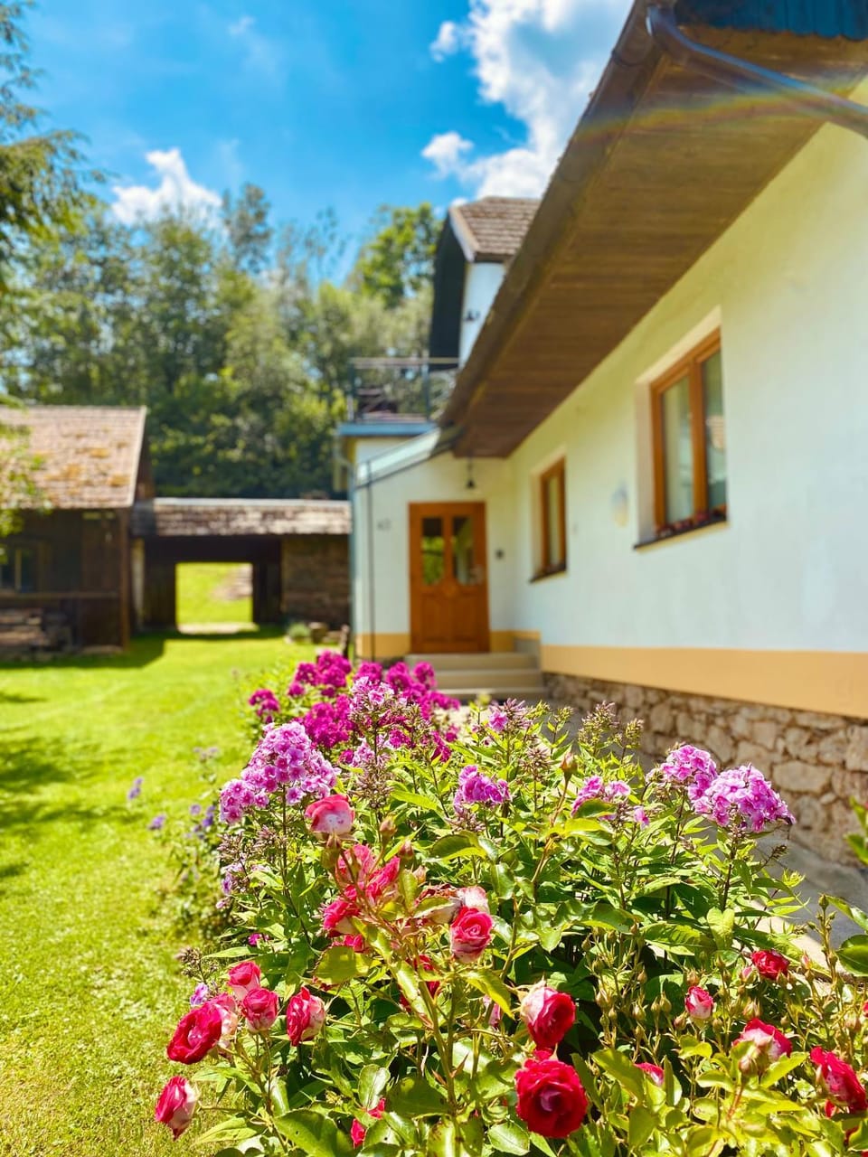 Property building, Garden