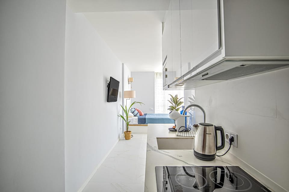 Coffee/tea facilities, Kitchen or kitchenette, minibar, stove, toaster
