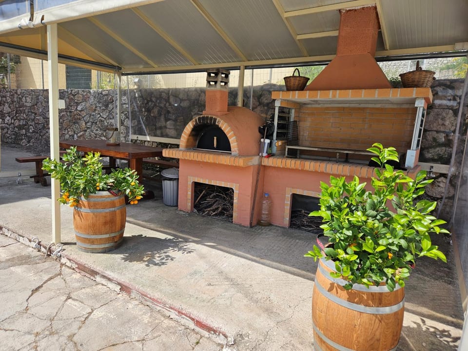 Property building, Patio