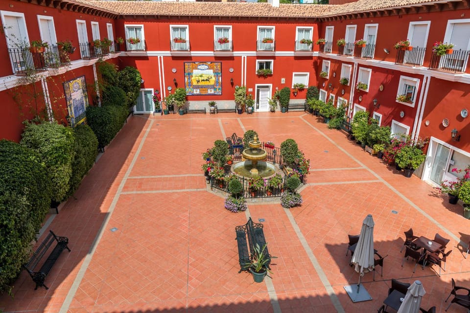 Property building, Patio, View (from property/room), Balcony/Terrace, Inner courtyard view