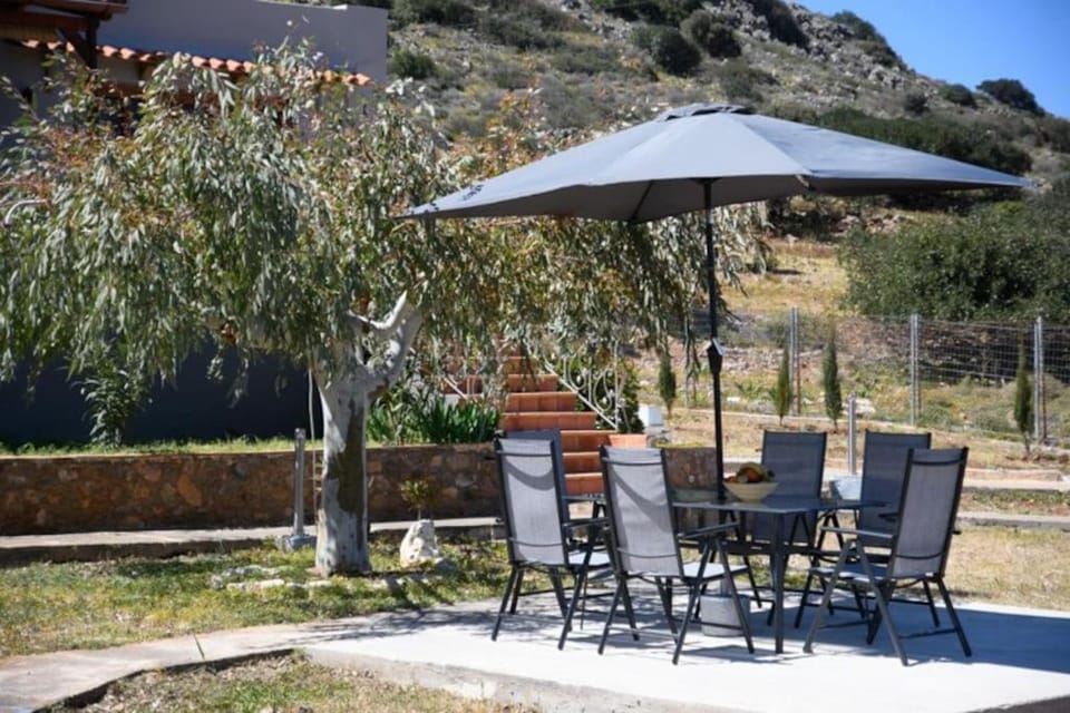 Panoramic Seascape Retreat House in Lasithi