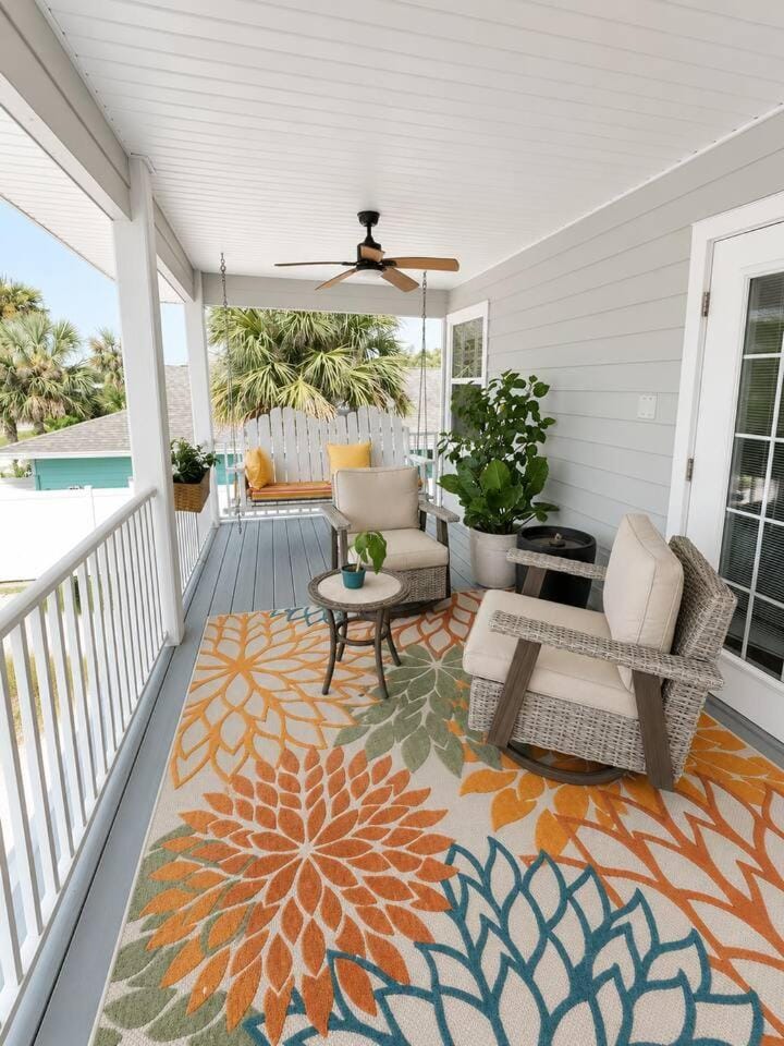 Patio, View (from property/room), Seating area