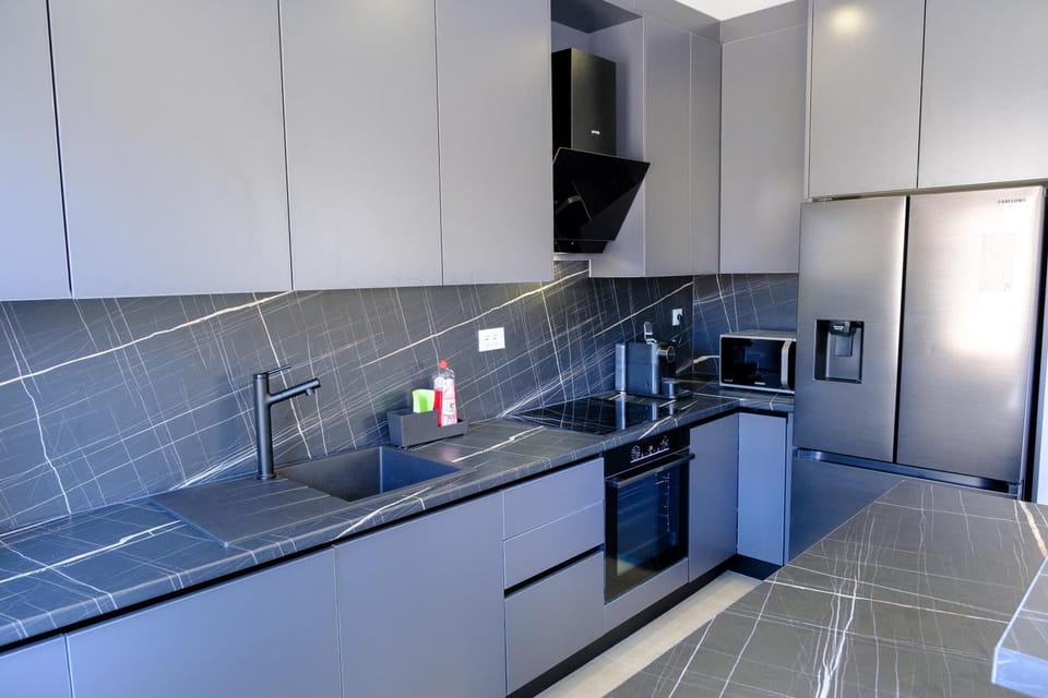 Coffee/tea facilities, Kitchen or kitchenette, minibar, stove