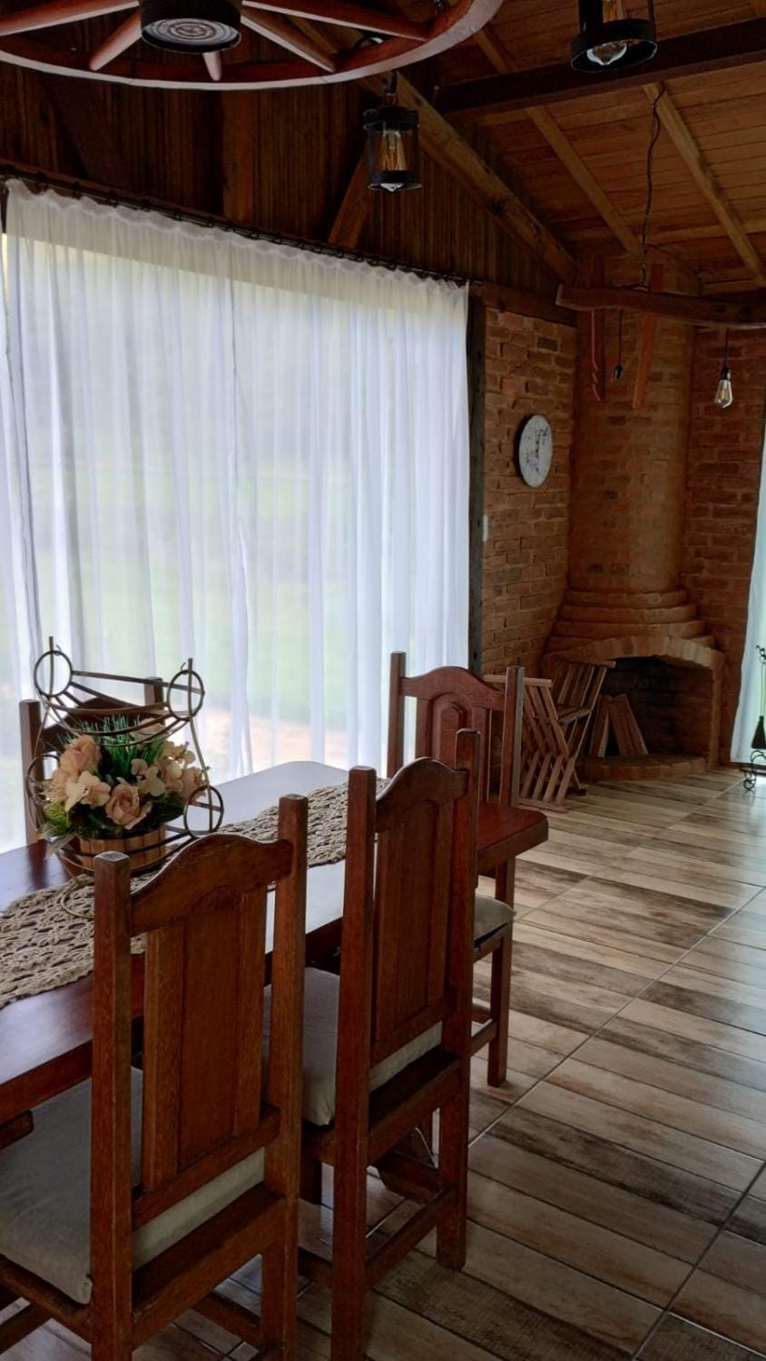 Dining area, flat iron