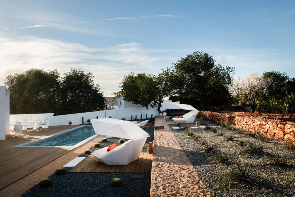 Garden, Pool view, Swimming pool, sunbed