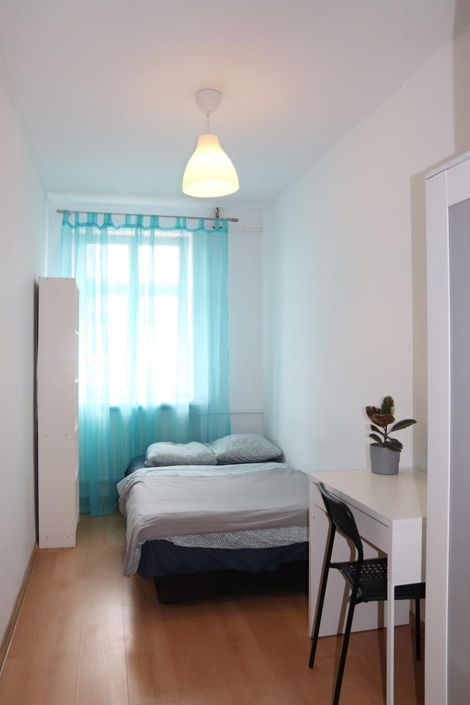 Bed, Photo of the whole room, Bedroom, hair dresser