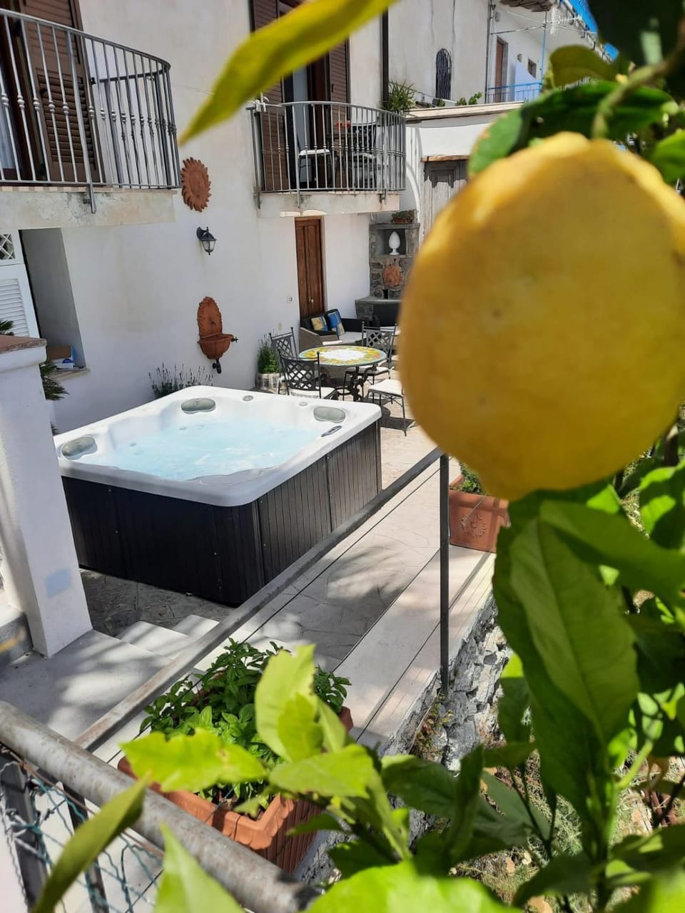Patio, Hot Tub, Pool view