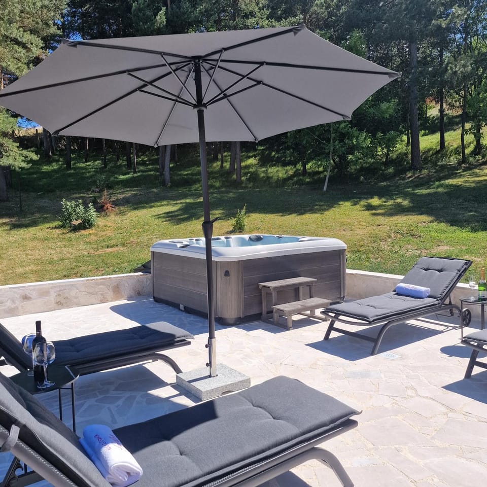 Patio, Garden, Garden view, Pool view, sunbed