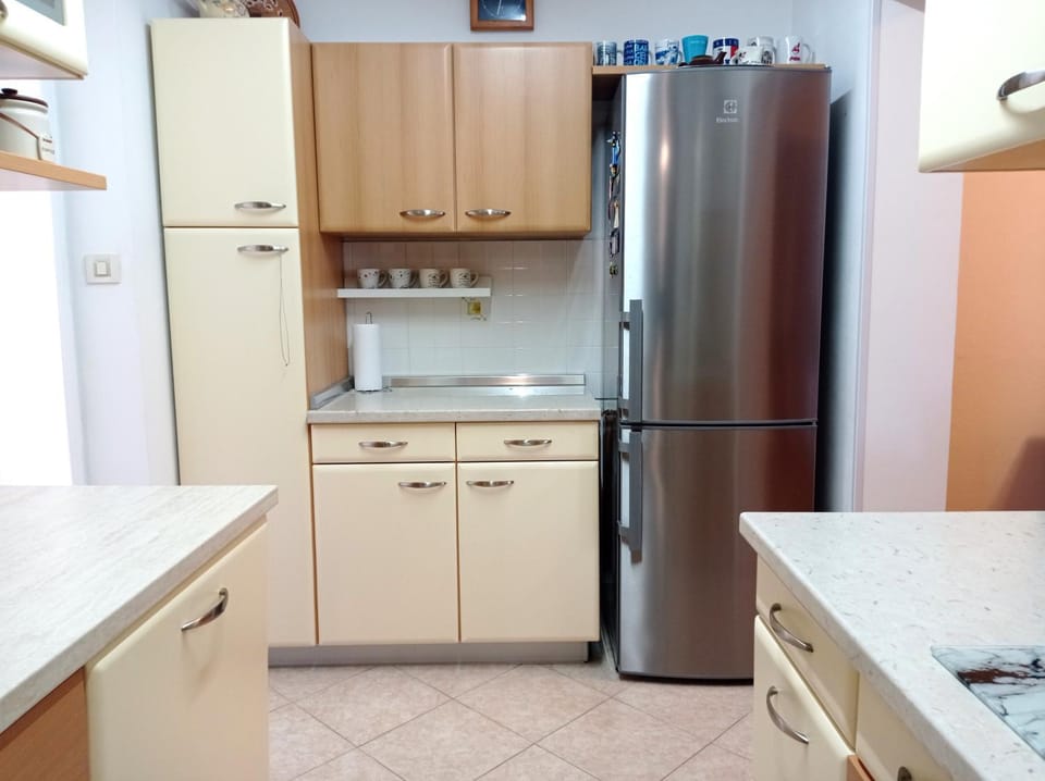 Kitchen or kitchenette, dishwasher