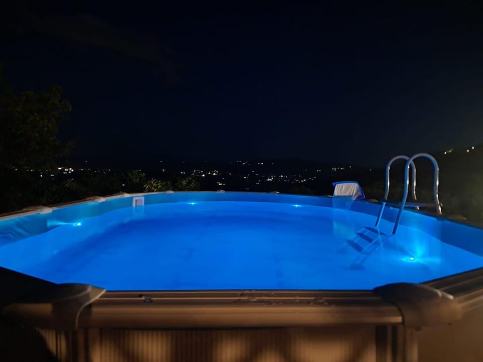 Night, Pool view