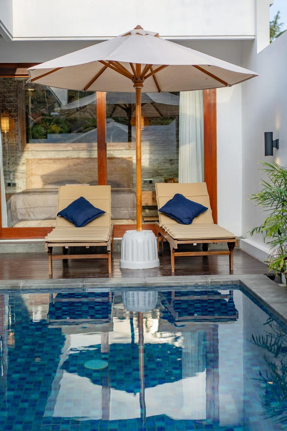 Patio, Day, Pool view, Swimming pool