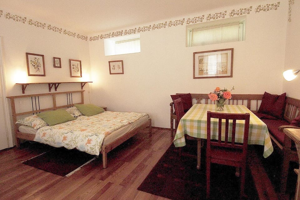 Property building, Living room, Bedroom