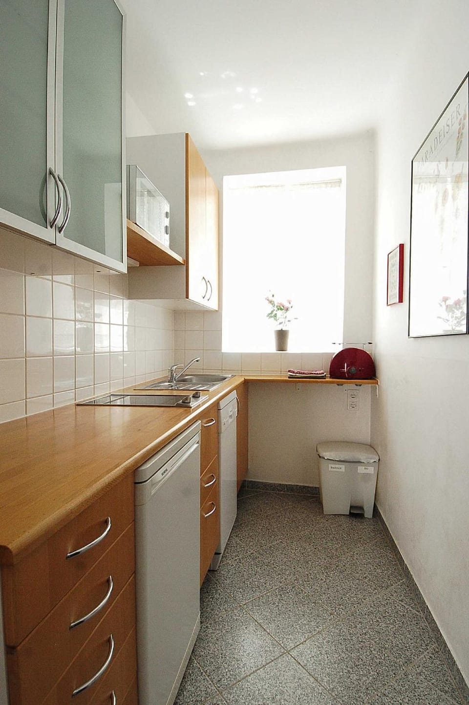 Kitchen or kitchenette, Living room