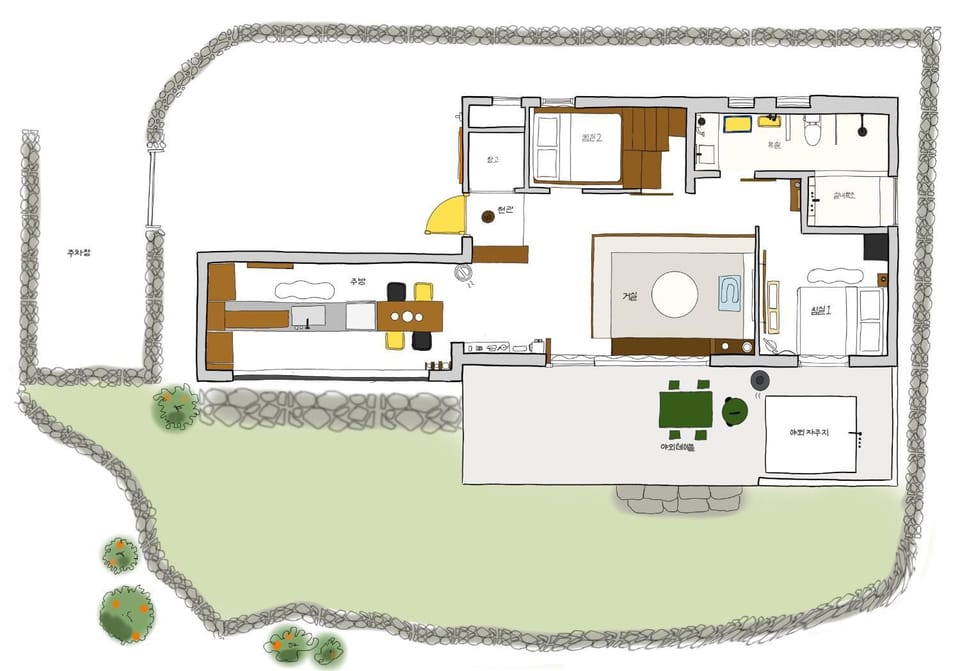 Dazayo Anseong Gangsaengi House - Pet Friendly House in South Korea