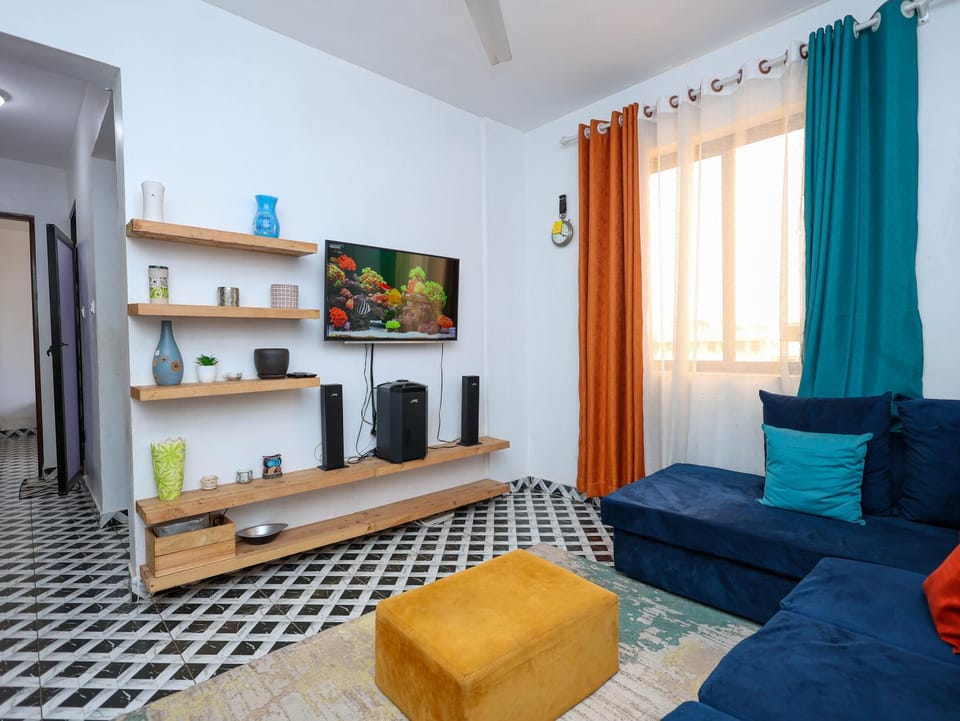 Comfy 1Br 15 min Drive to MOI Airport and SGR Apartment in Mombasa County