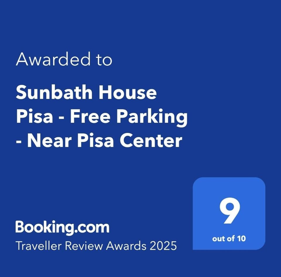 Sunbath House Pisa - Free Parking - Near Pisa Center Apartment in Pisa