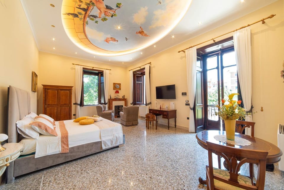 Bed, View (from property/room), Balcony/Terrace, Other, Decorative detail, Bedroom, furniture, locker, wardrobe