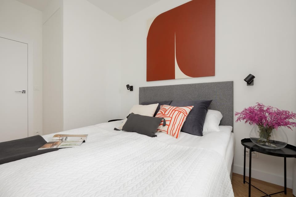 Bed, Photo of the whole room, Bedroom, hair dresser