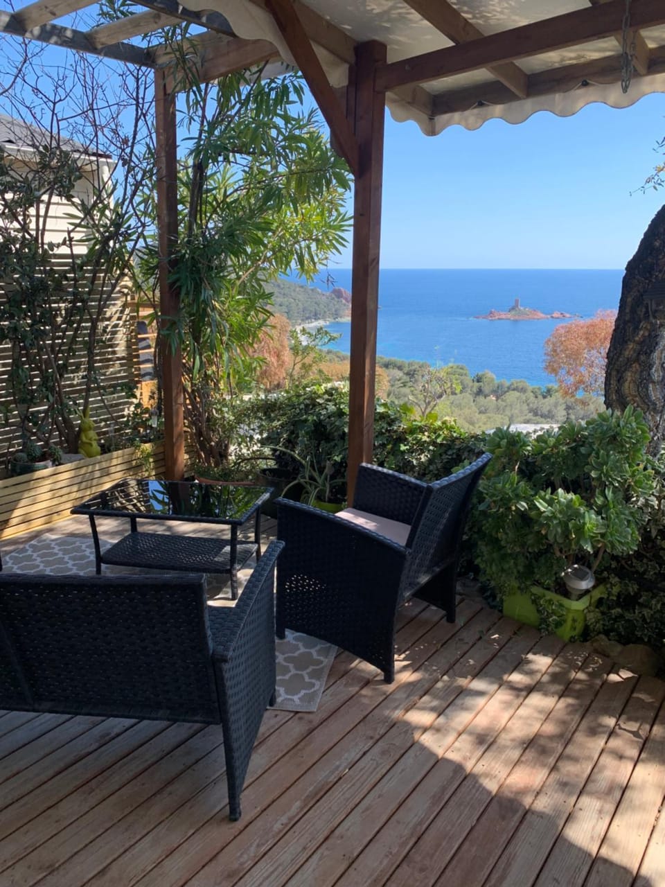 Patio, Sea view
