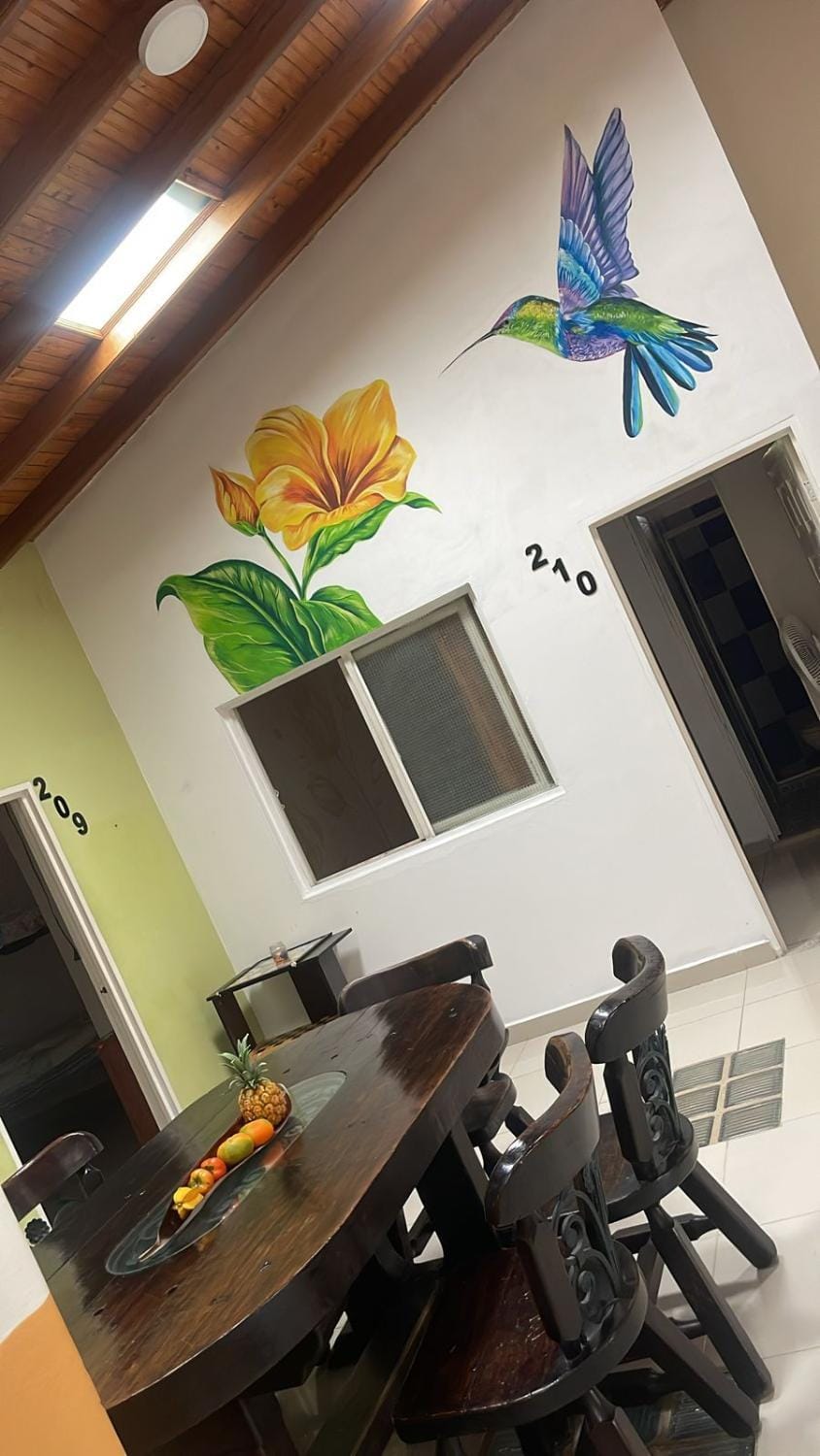 Communal lounge/ TV room, hair dresser