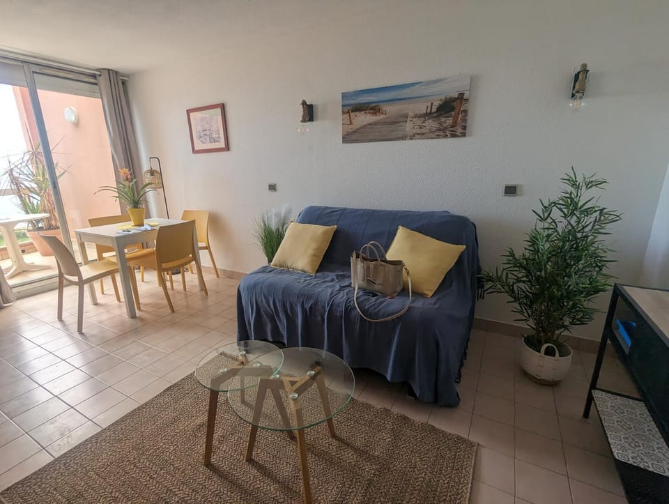 Studio cosy vue et front de mer Apartment in Occitanie