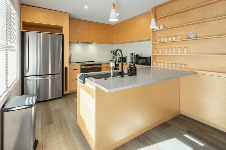 Kitchen or kitchenette, dishwasher, minibar, oven, stove