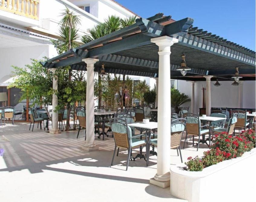 Property building, Patio