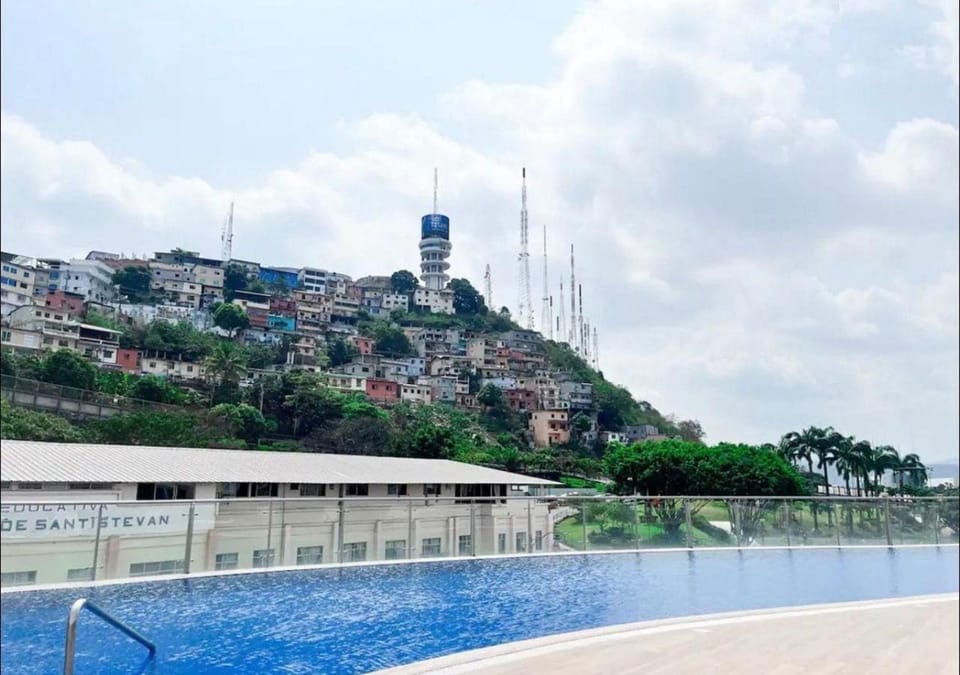 Day, Natural landscape, Mountain view, Pool view, Swimming pool
