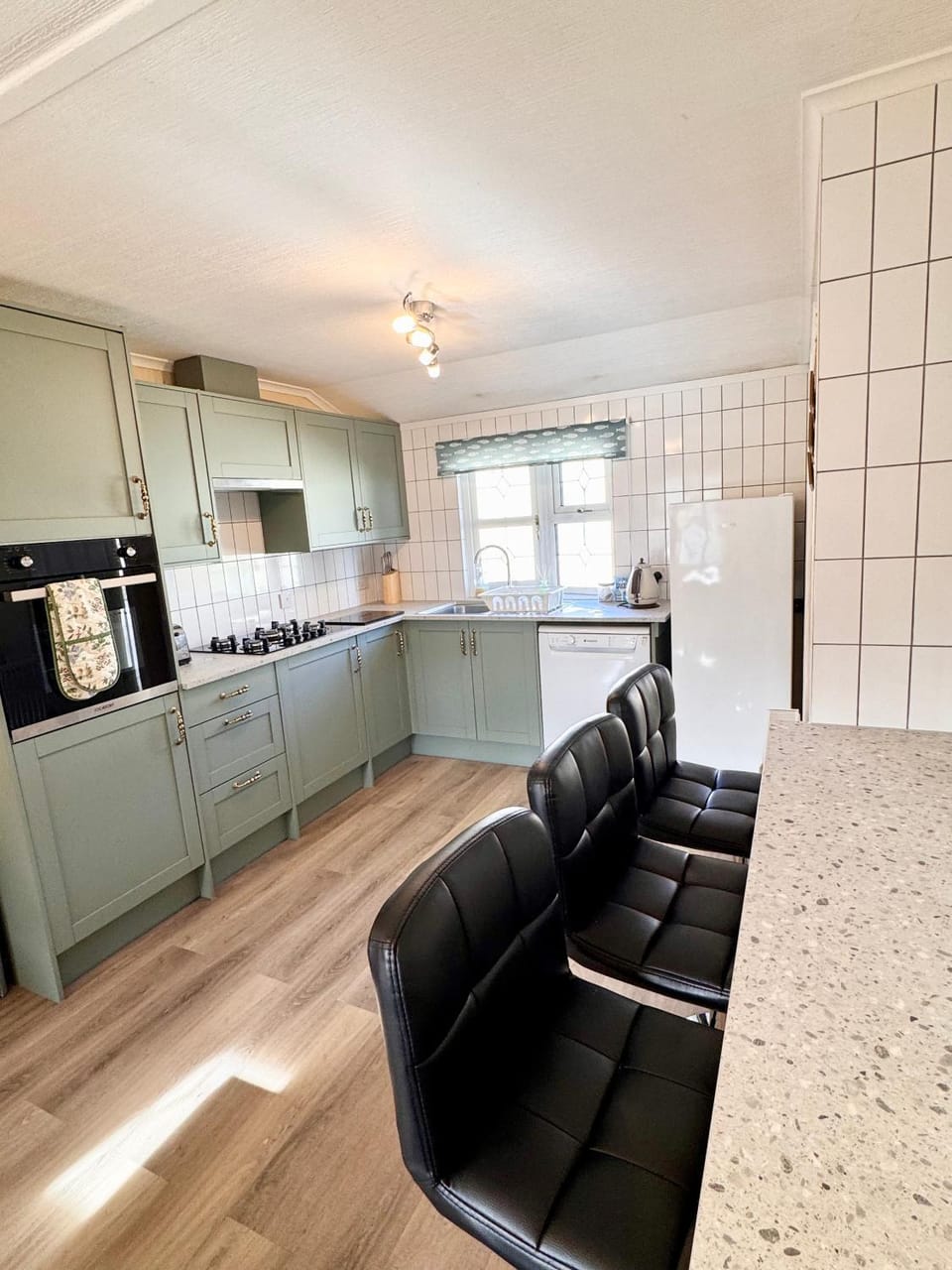 Luxury spacious lodge on Trimingham house caravan park, near Cromer and Mundesley House in North Norfolk District