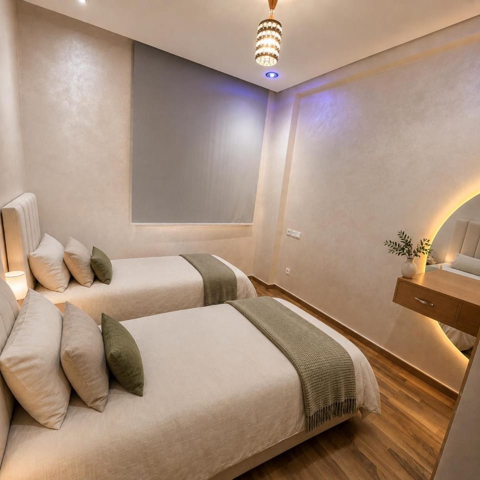 Poolside Apt, Close to Marina, Great Location Apartment in Agadir