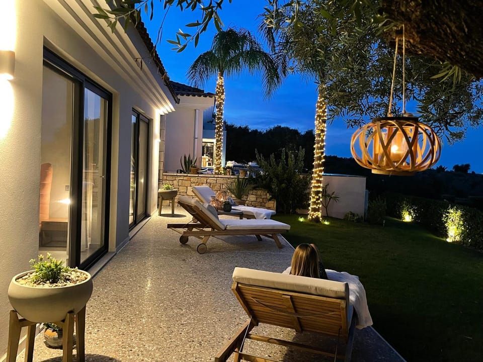 Night, Natural landscape, Garden, View (from property/room), Balcony/Terrace, Garden view