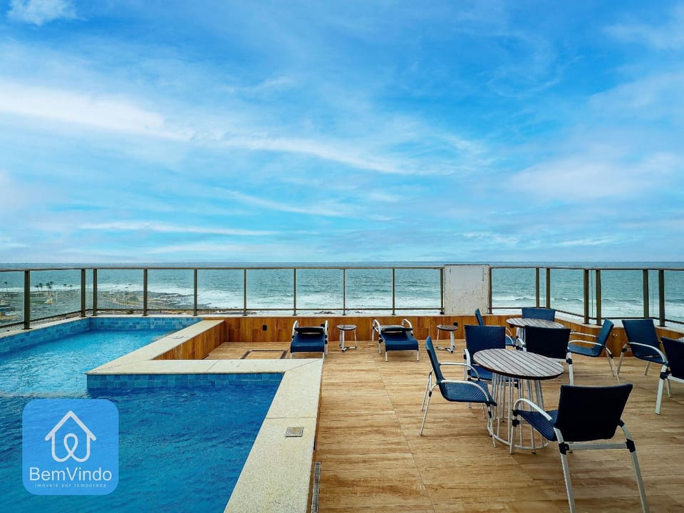 Pool view, Sea view, Swimming pool