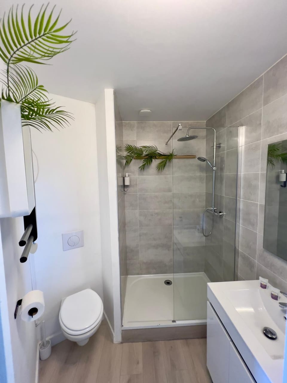 Shower, Toilet, Bathroom, towels