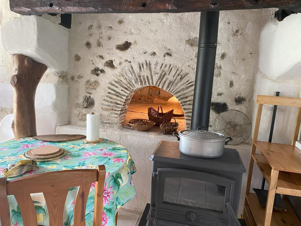 Dining area, flat iron