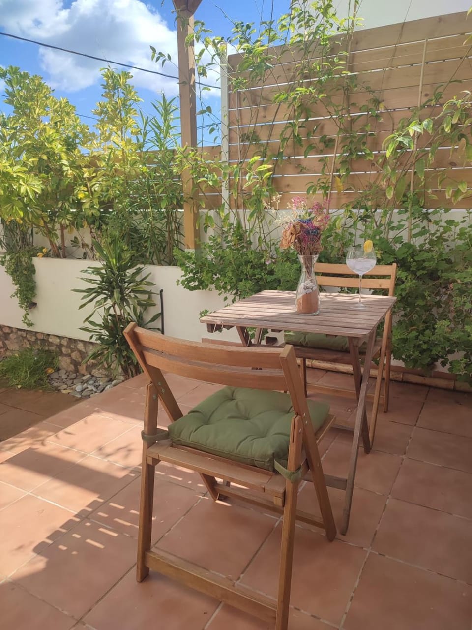 Seating area, Garden view