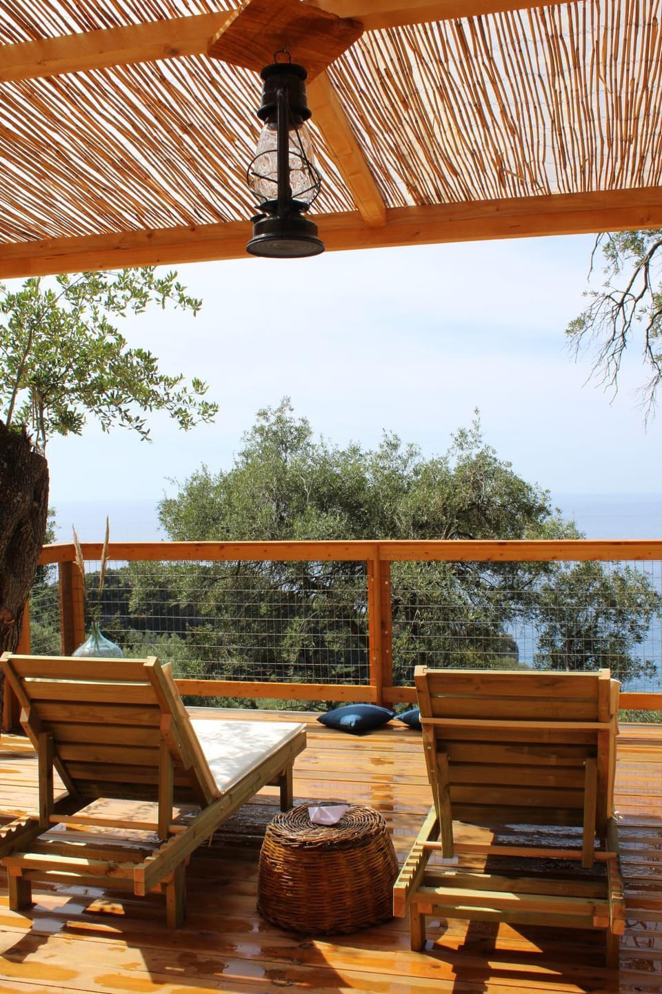 Balcony/Terrace, Seating area, Sea view, sunbed