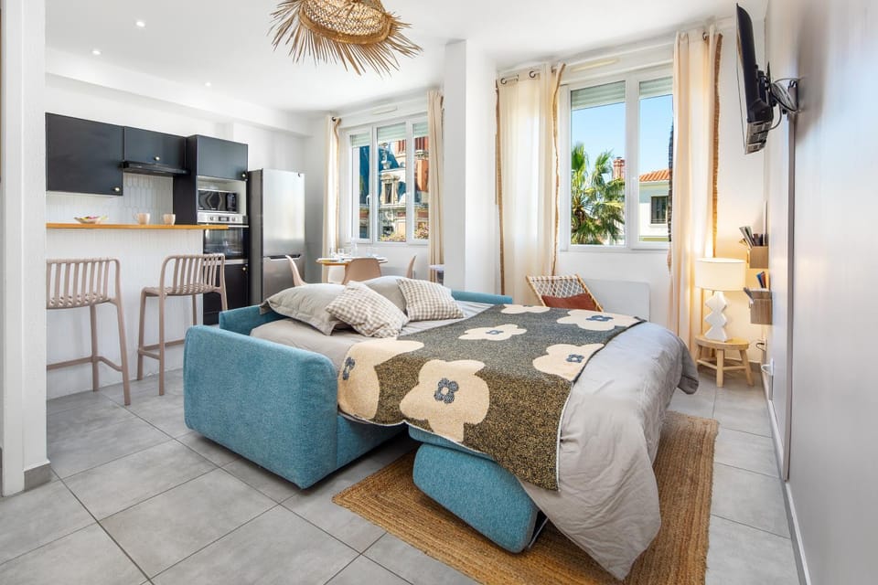 Appartement renové - wifi - 3 min gare - 15min plages - Perpignan centre Apartment in Perpignan