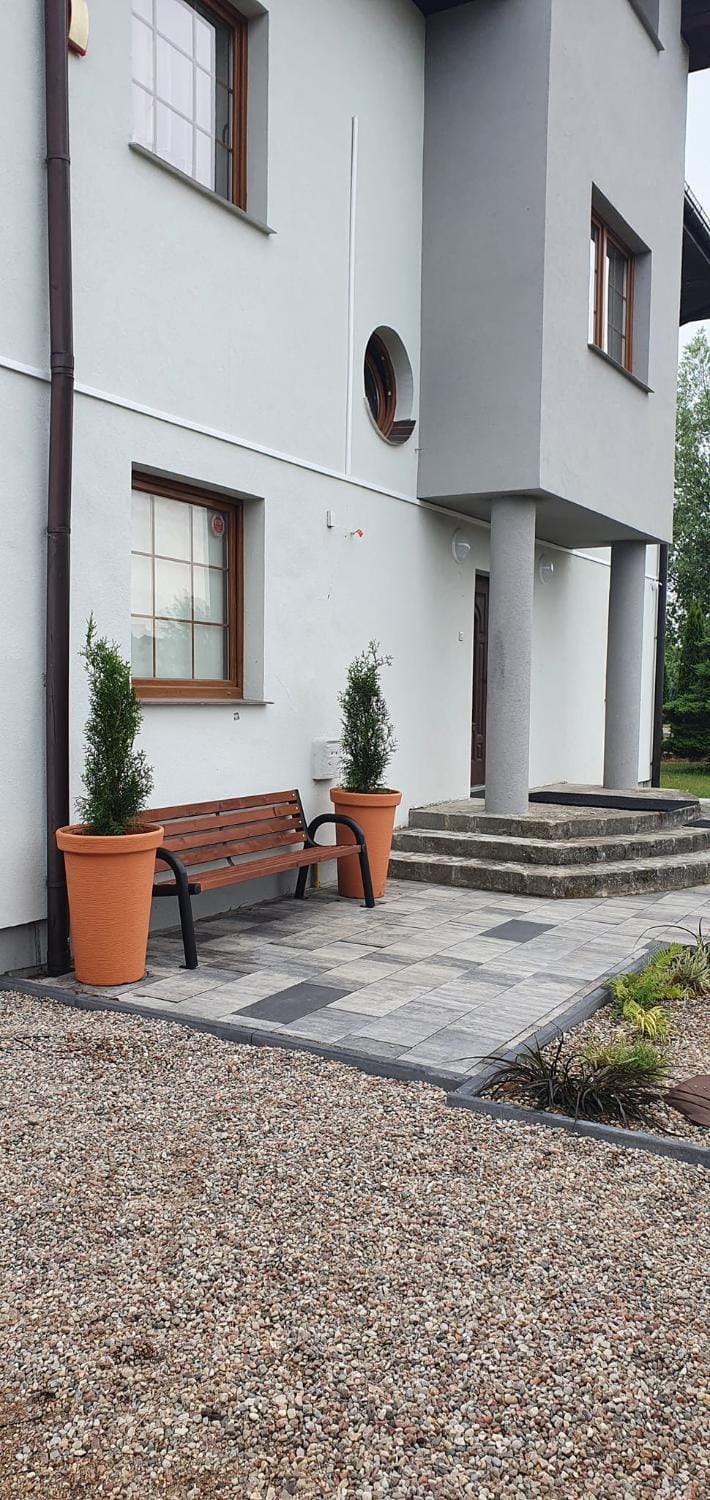 Property building, Garden view