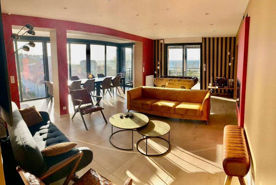La Clef Decamp Casa Antoine 15pers vue mer, 10 min à pied plage House in Granville