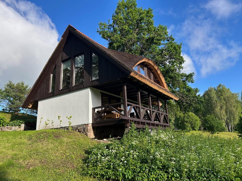 Lake House Denderi House in Latvia