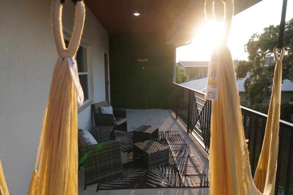 Patio, Seating area, Sunrise, Sunset, sunbed