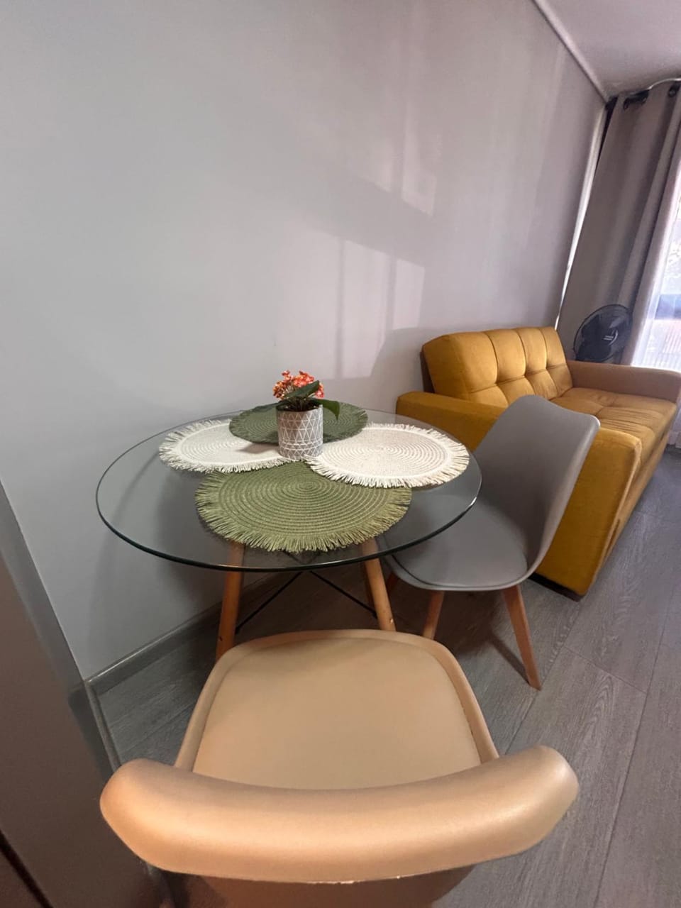 Living room, Seating area, Dining area