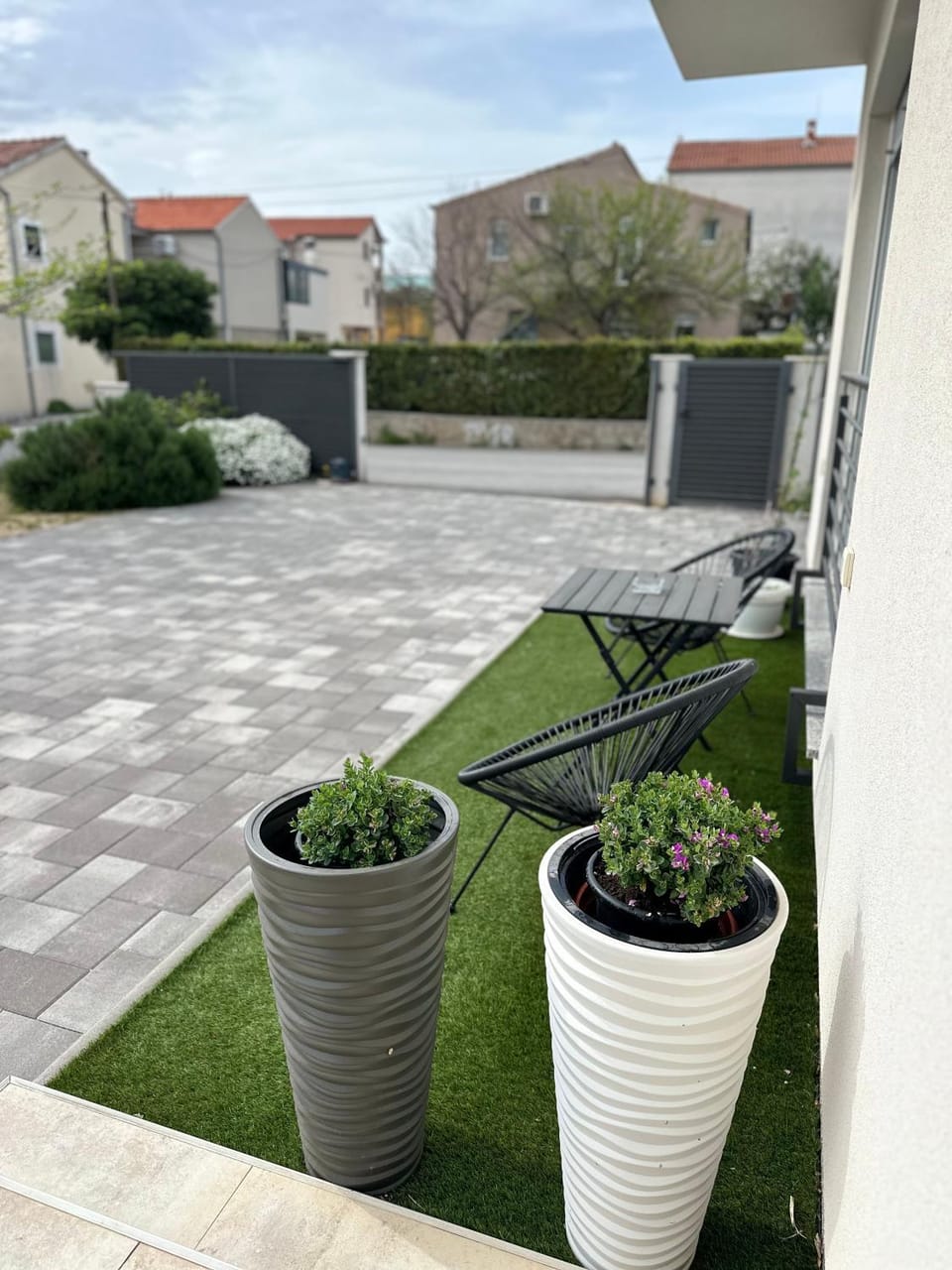 Patio, Spring, Garden, Garden view