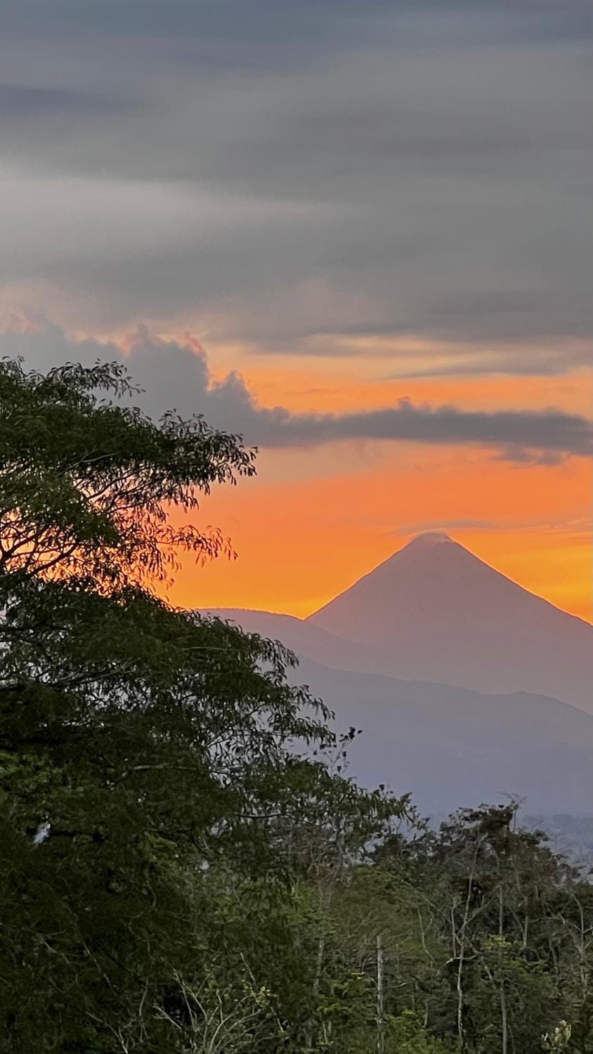 Natural landscape, Sunset