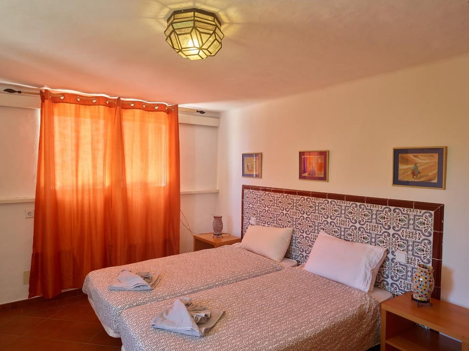 Property building, Living room, Bedroom