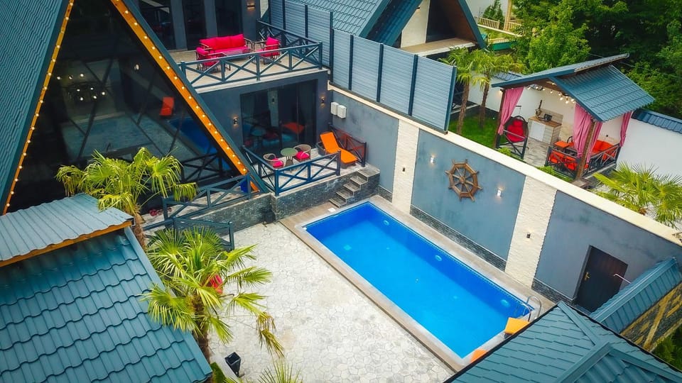 Qafqaz Modern Bungalow Villa in Azerbaijan