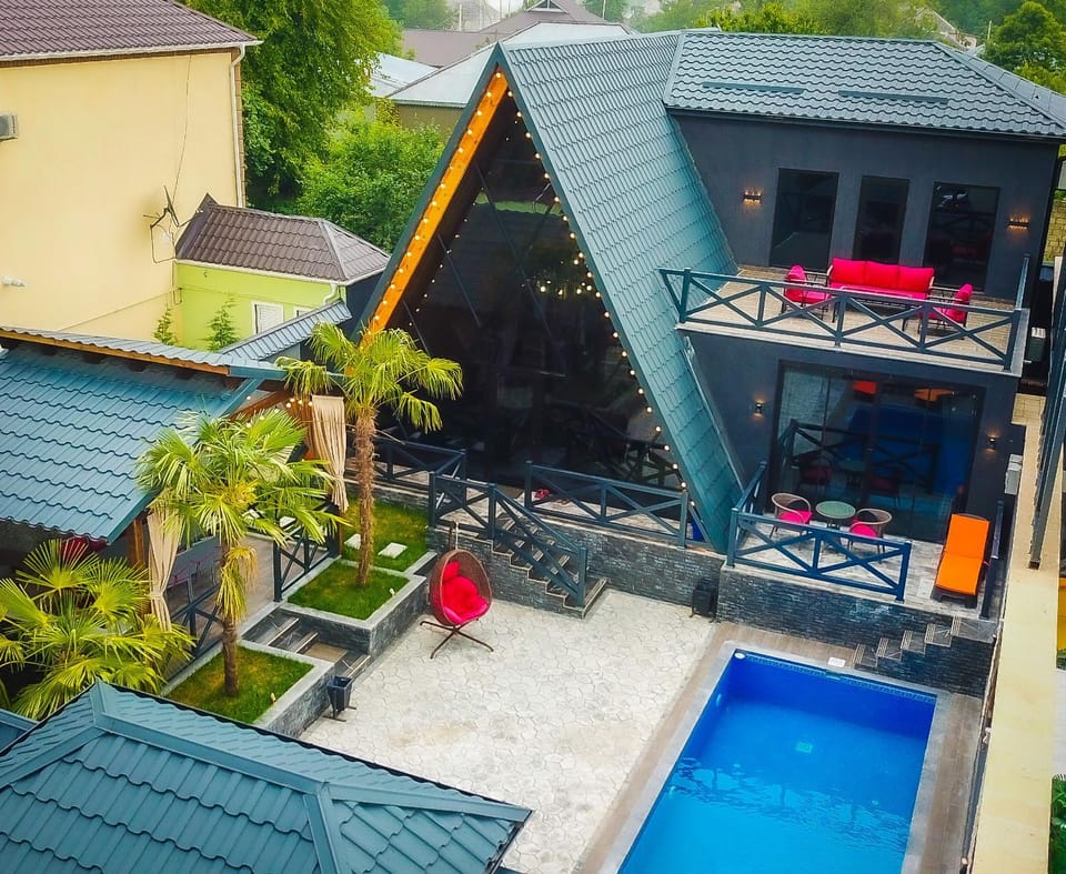 Qafqaz Modern Bungalow Villa in Azerbaijan