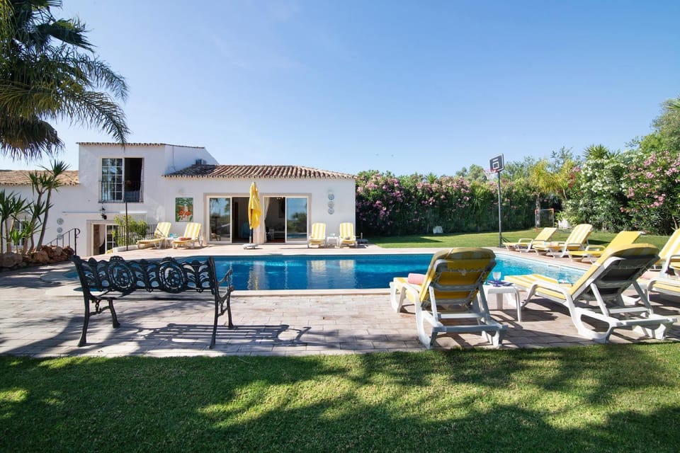 Property building, Living room, Swimming pool